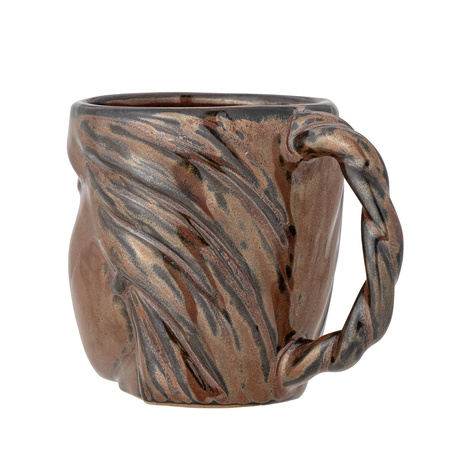 Reeha Mug, Brown, Stoneware