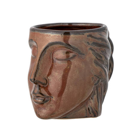 Reeha Mug, Brown, Stoneware