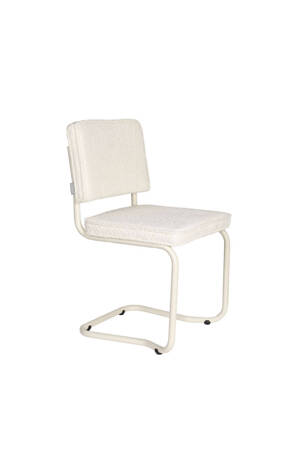 Ridge Kink Soft Chair White