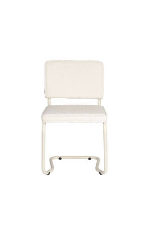 Ridge Kink Soft Chair White