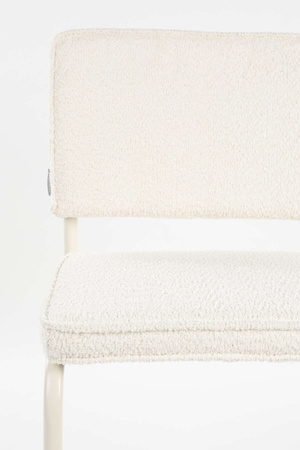 Ridge Kink Soft Chair White