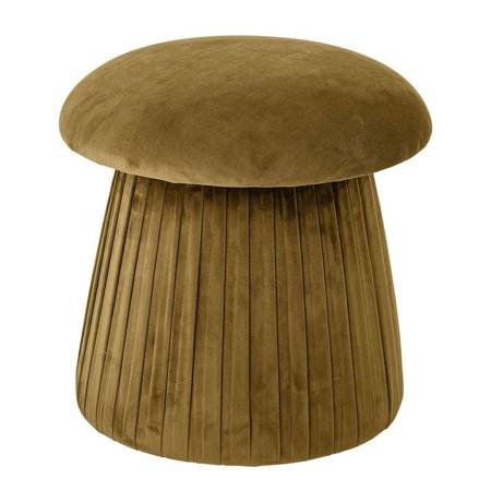 Roberta Pouf, Brown, Polyester