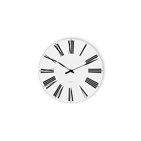 Roman Wall clock Ø21 cm white/black