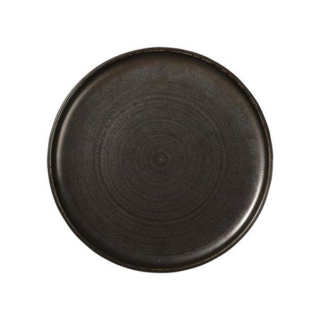 Rustic Dinner Plate HK LIVING Black