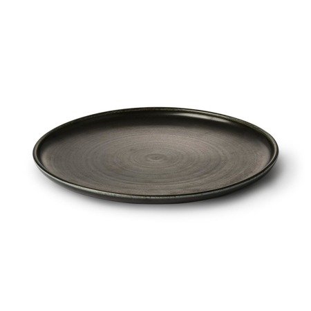 Rustic Dinner Plate HK LIVING Black