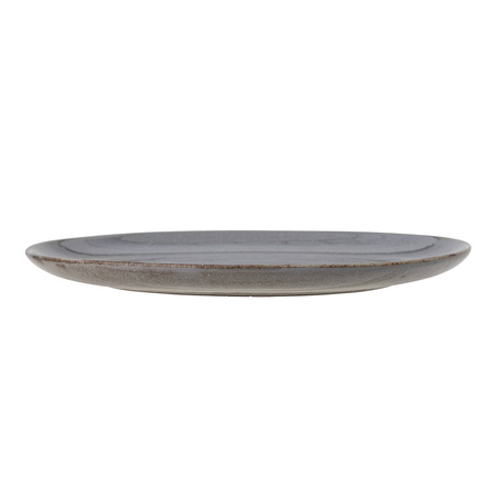 Sandrine Plate, Grey, Stoneware