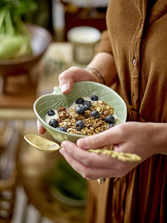 Savanna Bowl, Green, Stoneware