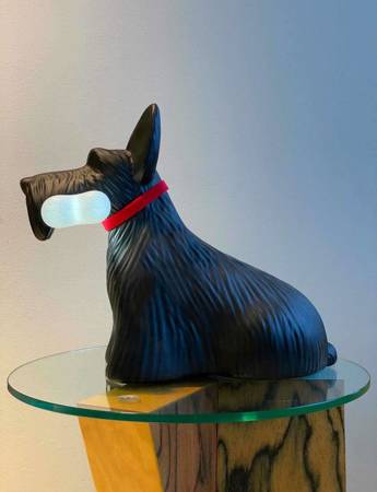 Scottie lamp black