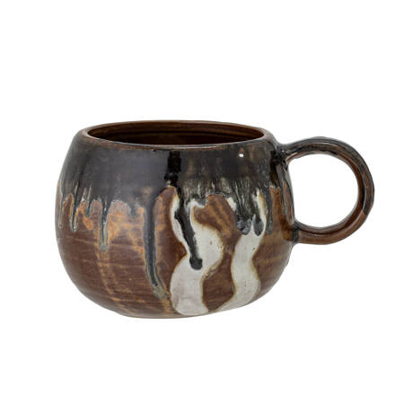 Senna Mug, Brown, Stoneware