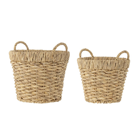 Set of 2 BLOOMINGVILLE MELUNA Natural Baskets