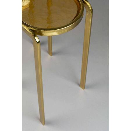 Set of 2 DUTCHBONE BANDHU coffee tables gold