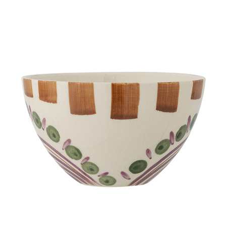 Shama Bowl, Green, Stoneware