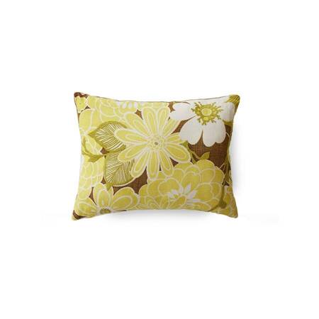 Stitched daisy cushion (40x35cm)