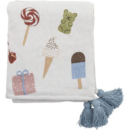 Sweets Throw, Nature, Recycled Cotton