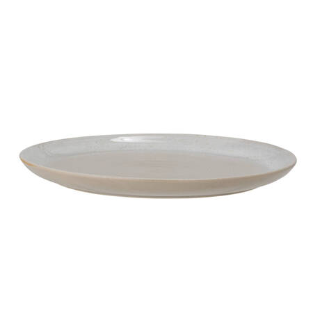 Taupe Plate, Grey, Stoneware