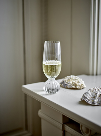 Taurin Champagne Glass, Clear, Glass