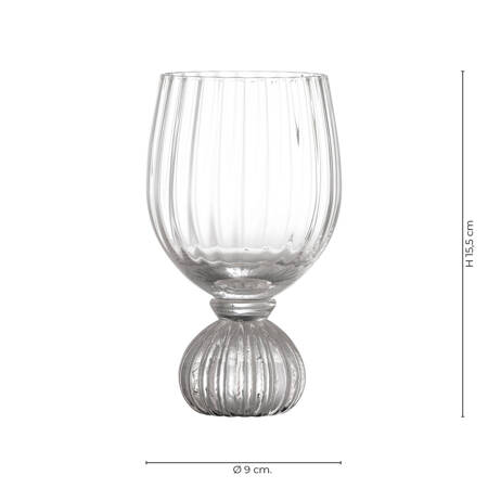 Taurin Wine Glass, Clear, Glass