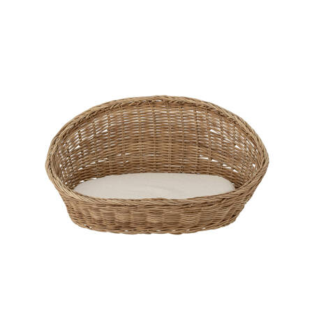 Tille Cat Basket, Nature, Rattan