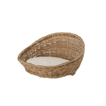 Tille Cat Basket, Nature, Rattan