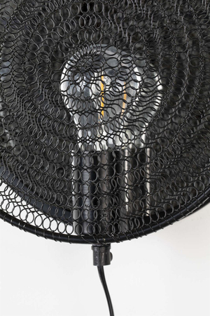 UNIQUE LEA black wall lamp