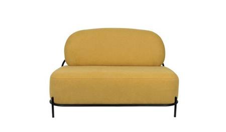 UNIQUE POLLY 2-seater sofa yellow