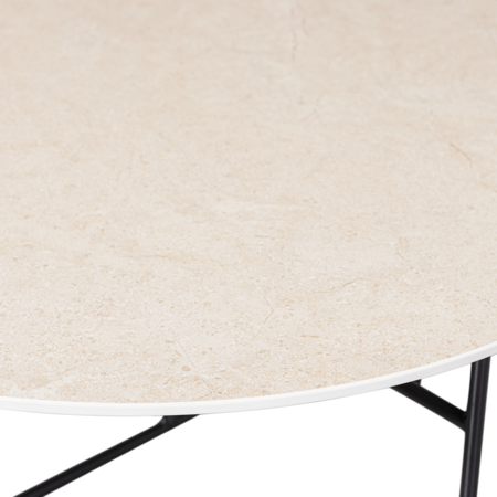 VIDA coffee table natural 40xØ75