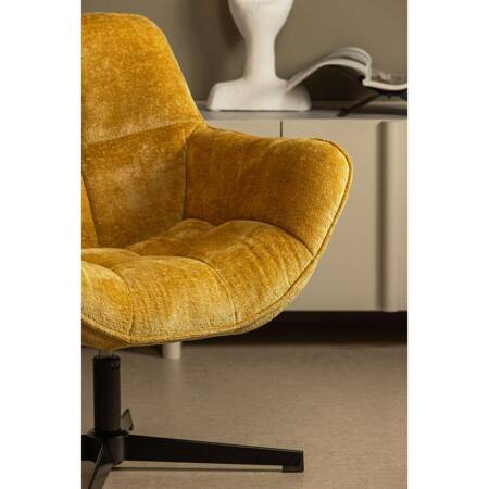 WIBO yellow swivel chair