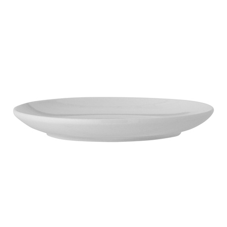 Wendy Plate, White, Stoneware