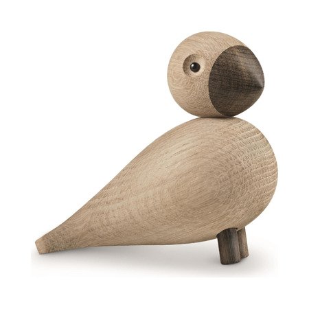 Wooden decoration KAY BOJESEN Bird Songbird natural