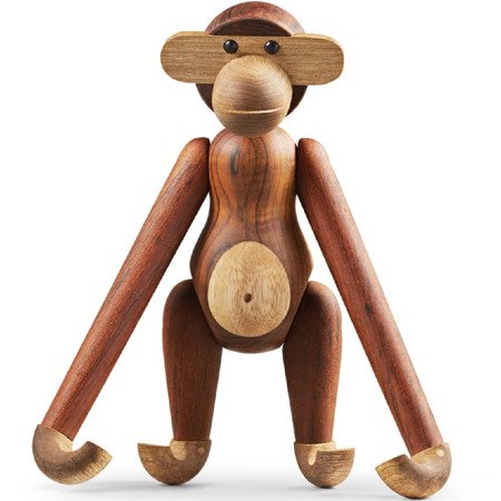 Wooden decoration KAY BOJESEN Monkey large natural