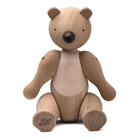 Wooden decoration KAY BOJESEN Natural bear