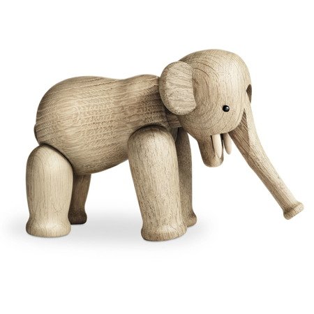 Wooden decoration KAY BOJESEN Natural elephant