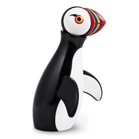 Wooden decoration KAY BOJESEN Puffin black and white