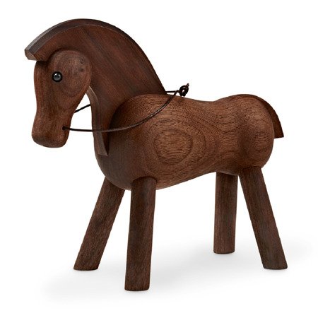 Wooden decoration KAY BOJESEN dark Horse smoked oak