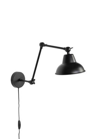 XAVI black wall lamp