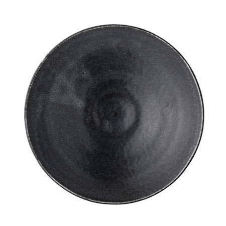 Yoko Plate, Black, Porcelain