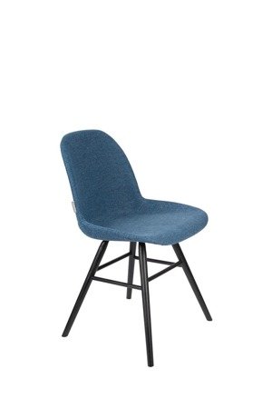 ZUIVER ALBERT KUIP SOFT blue chair