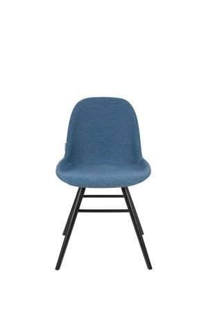 ZUIVER ALBERT KUIP SOFT blue chair