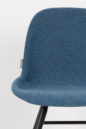 ZUIVER ALBERT KUIP SOFT blue chair