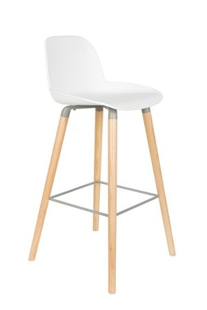 ZUIVER Albert Kuip Bar Stool White