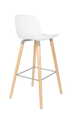 ZUIVER Albert Kuip Bar Stool White