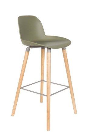 ZUIVER Albert Kuip bar stool green