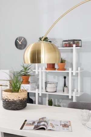 ZUIVER Bow brass floor lamp