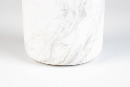 ZUIVER Fajen marble vase white