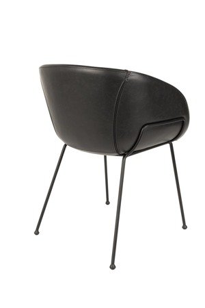 ZUIVER Feston armchair black