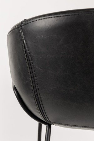 ZUIVER Feston armchair black