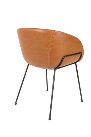 ZUIVER Feston armchair brown