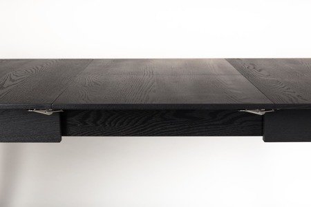 ZUIVER Glimps black wooden table