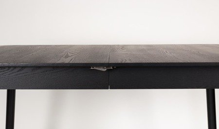 ZUIVER Glimps black wooden table