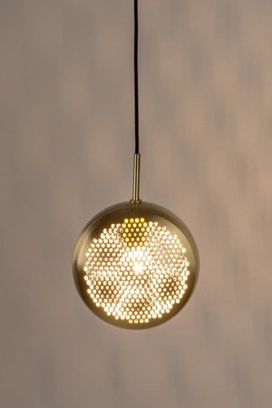 ZUIVER Gringo Flat brass pendant lamp